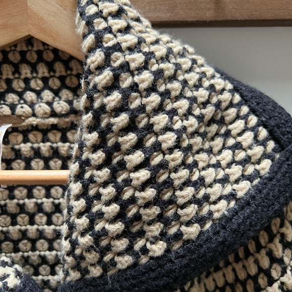Knit sweater by Free People size XS Cream and black - Picture 3 of 7